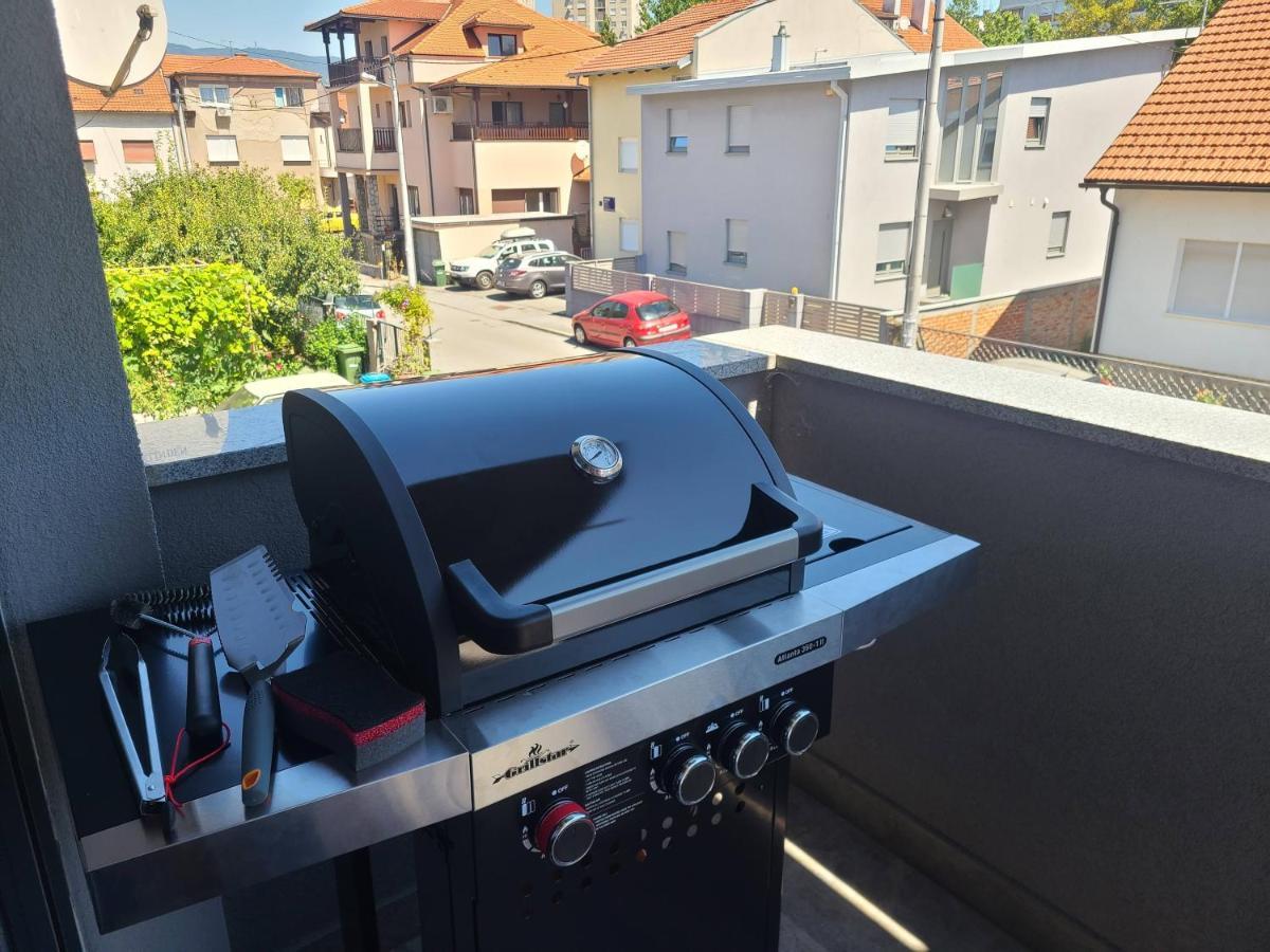 Modern 4-Star Luxury Apt - Wfh Ready, Free Parking Zagreb Dış mekan fotoğraf
